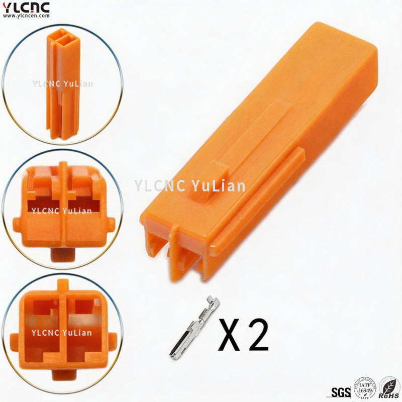 6098-3857 YLCNC 2 Pin Turn Signal Light Connector 6098-3853