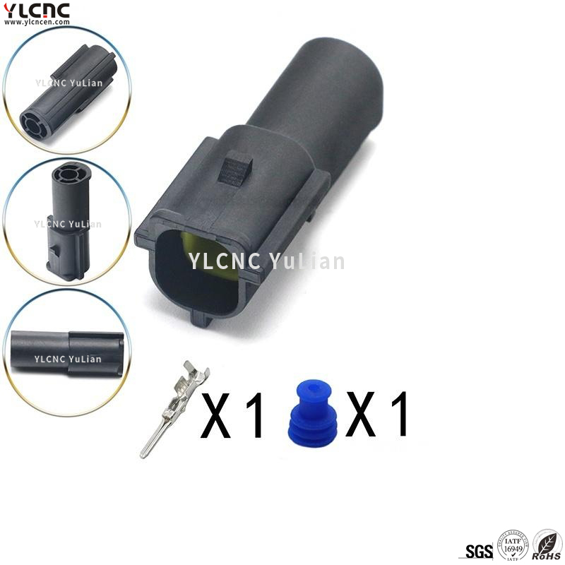 174877-2 YLCNC 1 PIN Oxygen Sensor Connector 174879-2