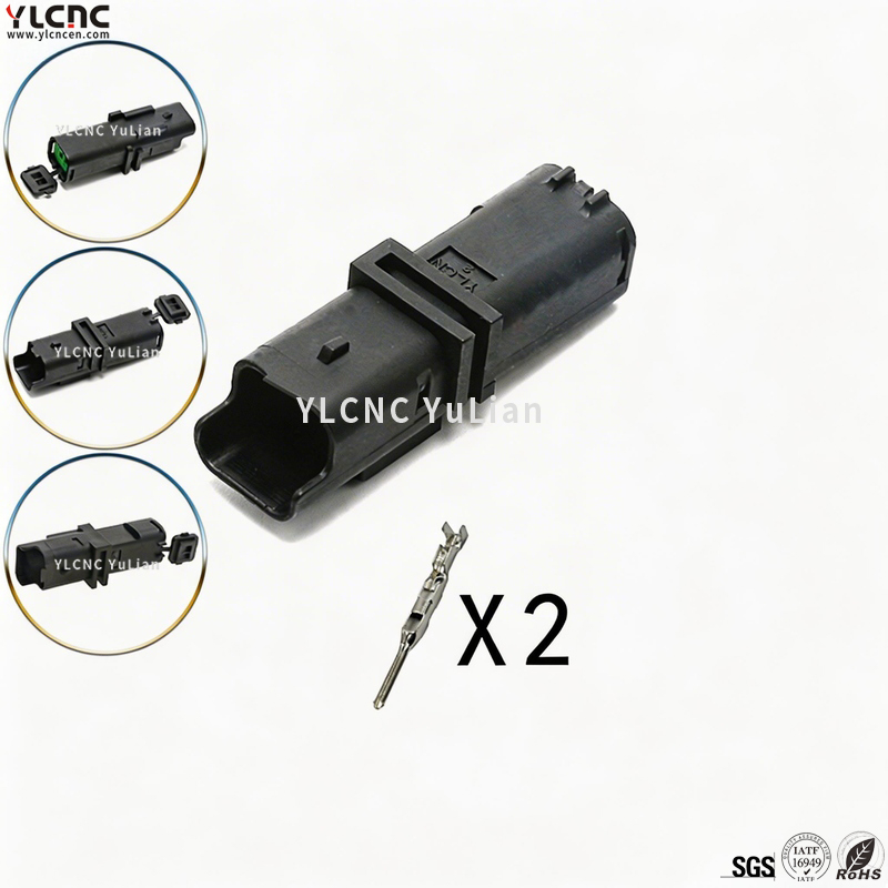 YLCNC 2 PIN Gearbox Water Temperature Sensor Plug Socket 211PC022S0049