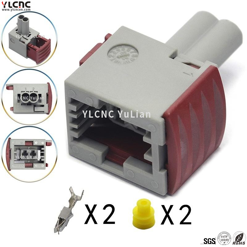 1-962345-1 YLCNC 2 Pin Car Air Conditioning Compressor Plug 2-962345-1