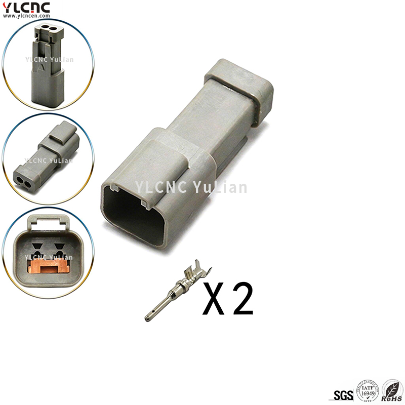 DT06-2S-E008 YLCNC 2 PIN DEUTSCH Connector DT04-2P-C017