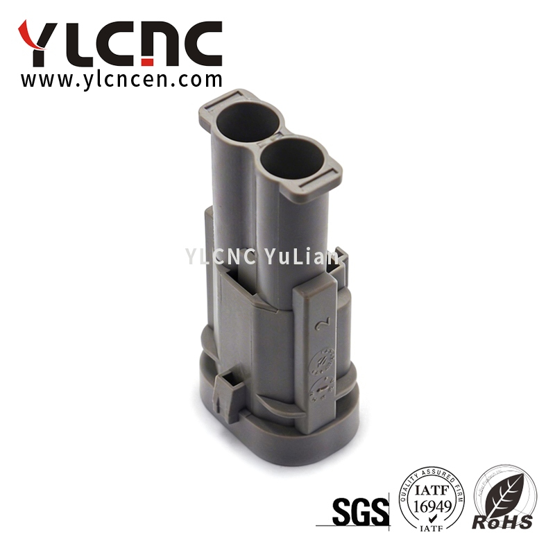 1544678-3 YLCNC 2 Pin Automotive Temperature Sensor Connector 1544980-3