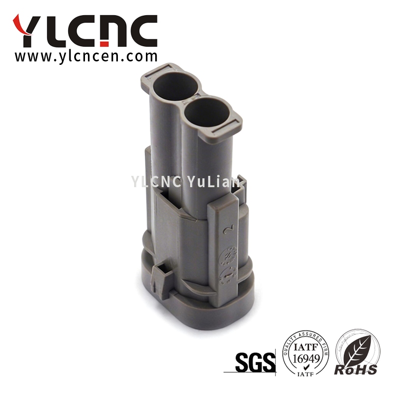 1544678-3 YLCNC 2 Pin Automotive Temperature Sensor Connector 1544980-3