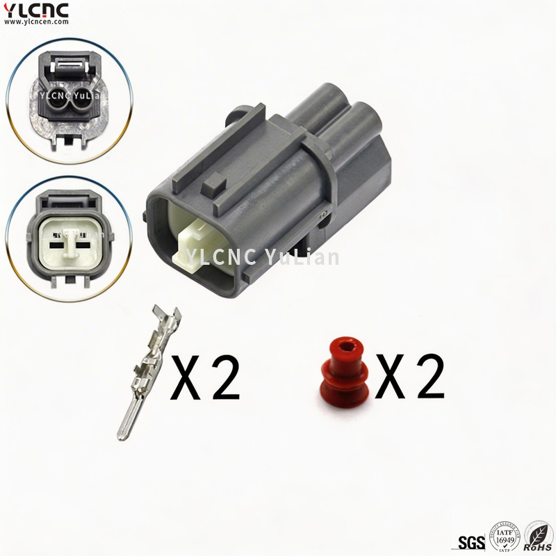 6181-0070 YLCNC 2 PIN Car Horn Plug for Automotive 6189-0129