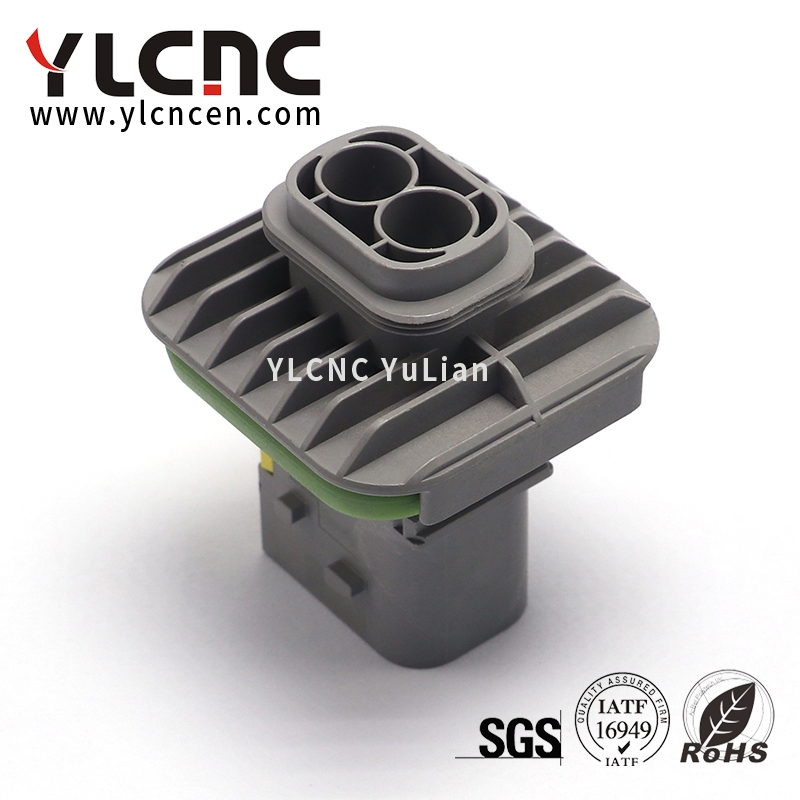 1-1564546-1 YLCNC 2 Pin Car Radiator Fan Connector 2-1564546-1 3-1564546-1