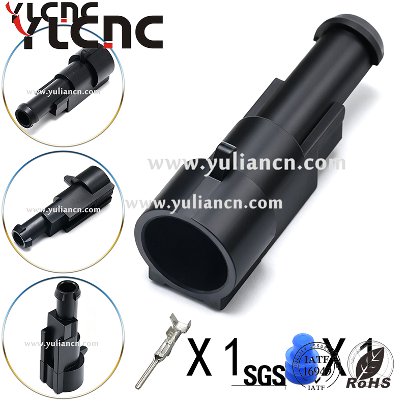 282079-2 YLCNC 1 Pin oil plug connector 282103-1 