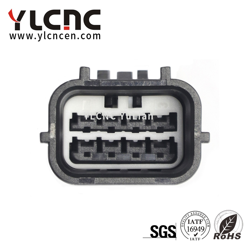 7283-8855-30 YLCNC 8 PIN Rear Bumper Electric Eye Reversing Radar Plug 7282-2148