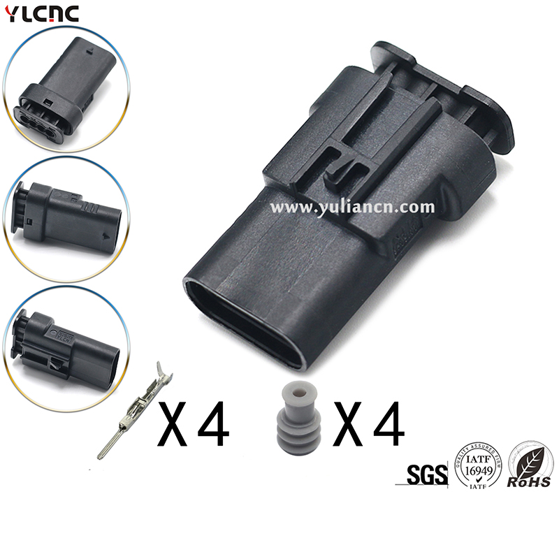1-1718645-1 YLCNC 4 PINS Automotive Ignition Coil Connector