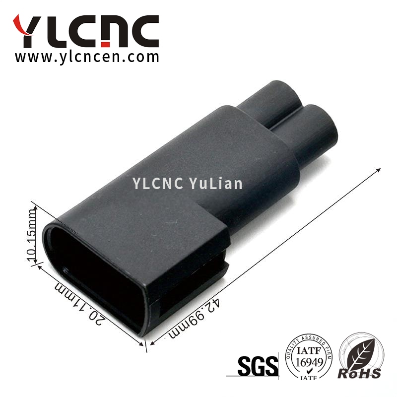 5-1437710-6 YLCNC 2 Pin Car Engine Light Connector 2-1437712-5