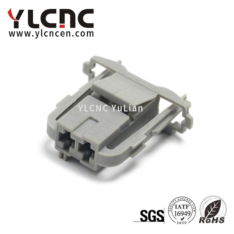 YLCNC 2 Pin Black Gray Auto Connector for VW