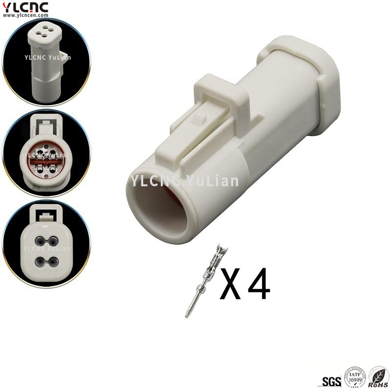 3U2Z-14S411-HZB YLCNC 4 PINS Oxygen sensor plug F6DZ9G444AA//3U2Z-14S411-HZA/3U2Z-14S411-HSA