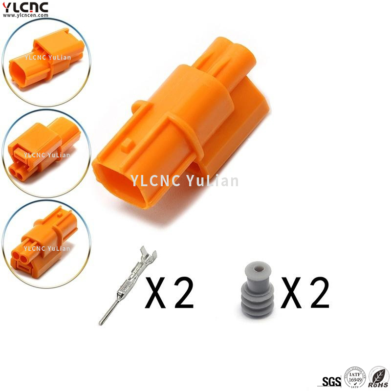 6189-0891 YLCNC 2 Pin Automobile Intake Pressure Sensor Connector 6188-0590 