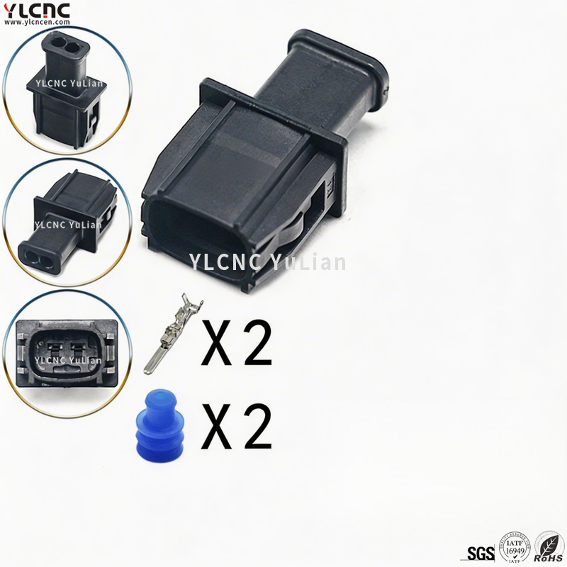 90980-12747 YLCNC 2 PIN Harness Plug for High Pressure Oil Pump 7287-1495-30