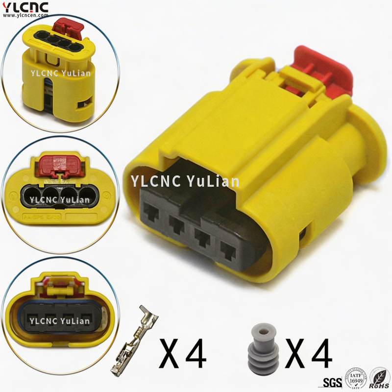 YLCNC 4 PINS Oxygen Sensor Plug 34900-4120/34900-4121/34900-4123/34900-4115/34900-4125