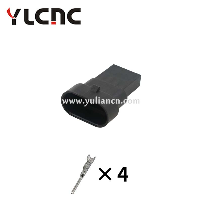12162188 YLCNC 4 PINS Automotive intake pressure sensor plugDJ7043A-1.5-200
