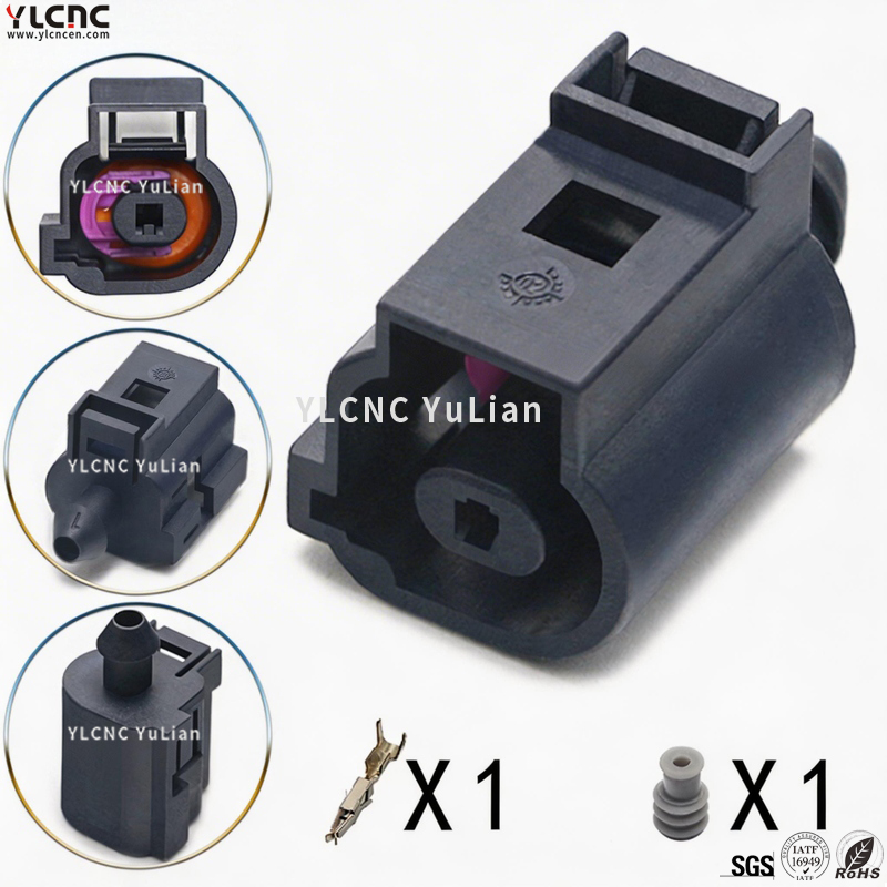 1J0 973 701A YLCNC 1 PIN Oil Pressure Sensor Connector1J0 973 081