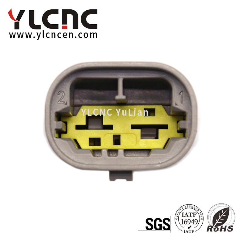 1544678-3 YLCNC 2 Pin Automotive Temperature Sensor Connector 1544980-3
